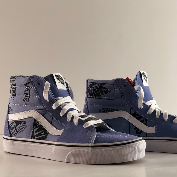 VANS SK8-Hi Lavender Lustr Skateboarding Shoes - Picture 5 of 8